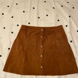 Forever 21 Tan skirt